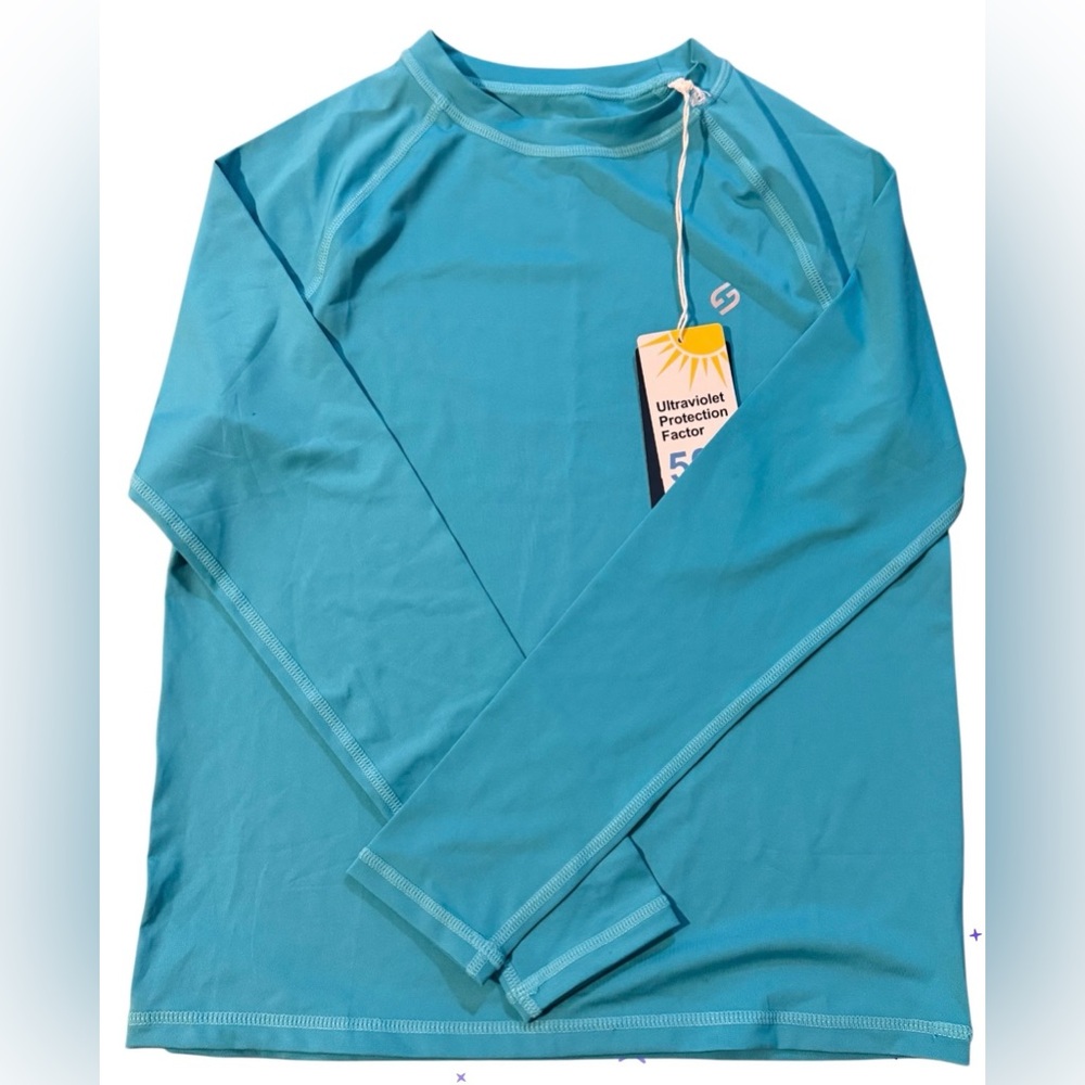 NWT HODO SPORTS Blue Long Sleeve UV Protection Shirt